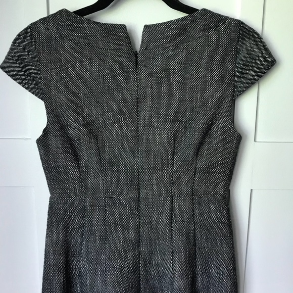 Banana Republic Textured V-Neck Sheath Dress - Picture 5 of 8